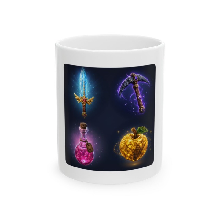 Loot Collection Pixel Art Mug